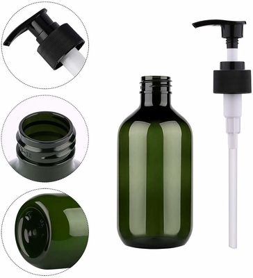 500ml de plastic Pomp van Amber Plastic Shampoo Bottles With van de Lotionfles