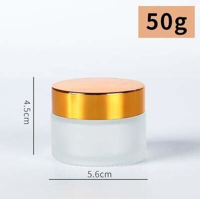 30ml lotion Berijpte Glaskruik met Aluminiumdeksel Geen Lekkage