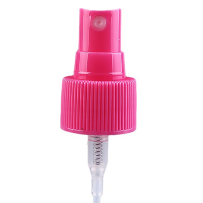 Roze Geribbelde Spuitbus 24mm Verstuiversnevel GLB van de Mistpomp met Buis