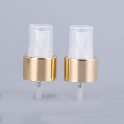 De transparante Plastic Fijne Pijpen van de Mistnevel 24/410 Gouden Spuitbuspomp