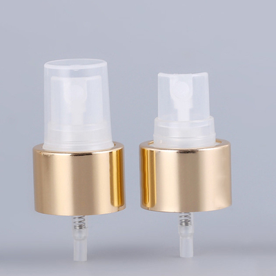 De transparante Plastic Fijne Pijpen van de Mistnevel 24/410 Gouden Spuitbuspomp