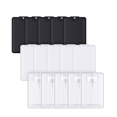 Van de de Creditcardgrootte van de parfum Lege Plastic Fles 20ml de Nevelfles Geen Lekkage