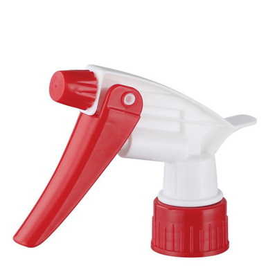 Pijpen van 28/400 de Plastic Gele Blauwe Rode Trekkernevel met Plastic Fles