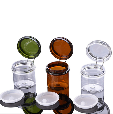 De lotionsoliën ontruimen de Bruine Kruiken van de Make-up Lege Room met Deksels 20ml