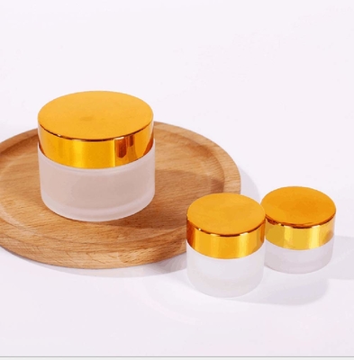 30ml lotion Berijpte Glaskruik met Aluminiumdeksel Geen Lekkage