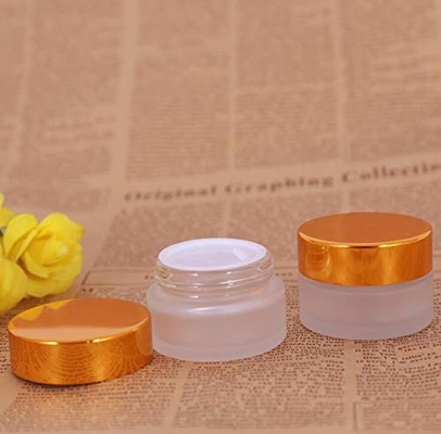 30ml lotion Berijpte Glaskruik met Aluminiumdeksel Geen Lekkage