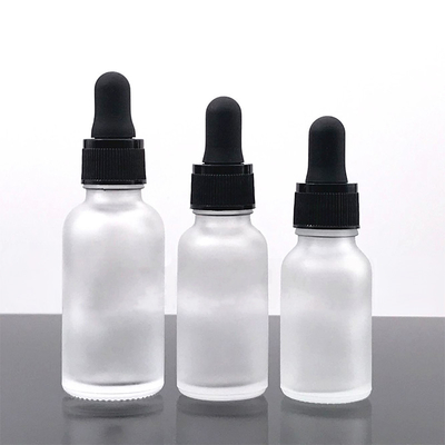 Multicapaciteit Berijpte de Etherische olieflessen 5ml 10ml van het Druppelbuisjeglas
