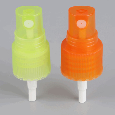 De groene Oranje Plastic 24mm Pomp van de Mistnevel voor HUISDIERENfles