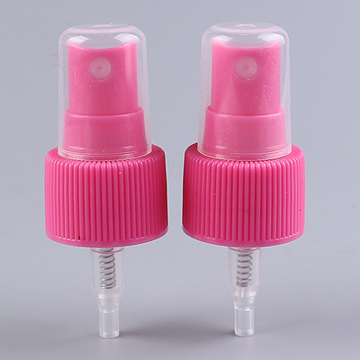 Roze Geribbelde Spuitbus 24mm Verstuiversnevel GLB van de Mistpomp met Buis