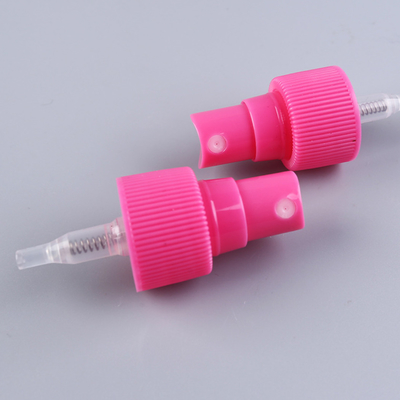 Roze Geribbelde Spuitbus 24mm Verstuiversnevel GLB van de Mistpomp met Buis