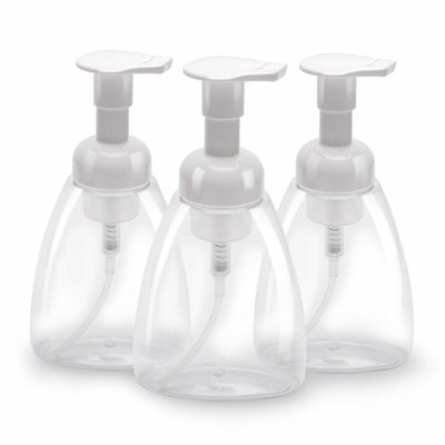 Transparante Lege Plastic de Lotionflessen van 500ml met Pomp 28mm