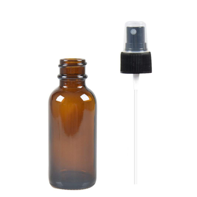 50ml de bruine Kosmetische Kruiken van de Nevelfles met 24MM Pomp voor Vloeistof