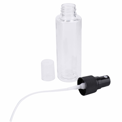 Transparante HUISDIEREN Plastic 100ml Kosmetische Kruiken met 24mm Pomp